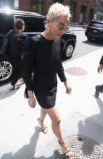 ZOE KRAVITZ Arrives at AOL Studio in New York 06/09/2017
