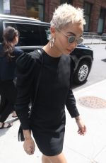 ZOE KRAVITZ Arrives at AOL Studio in New York 06/09/2017
