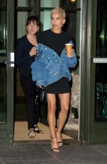 ZOE KRAVITZ Leaves Her Hotel in New York 06/09/2017