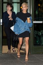 ZOE KRAVITZ Leaves Her Hotel in New York 06/09/2017