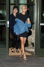 ZOE KRAVITZ Leaves Her Hotel in New York 06/09/2017