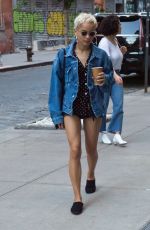 ZOE KRAVITZ Out and About in New York 06/09/2017