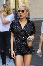 ZOE KRAVITZ Out Shopping in New York 06/09/2017