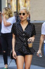 ZOE KRAVITZ Out Shopping in New York 06/09/2017