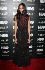 ZOE SALDANA at Nalip Latino Media Awards in Los Angeles 06/24/2017