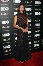 ZOE SALDANA at Nalip Latino Media Awards in Los Angeles 06/24/2017