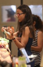 ZOE SALDANA Out Shopping  at Whole Foods in Beverly Hills 06/27/2017
