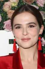 ZOEY DEUTCH at Women in Film Max Mara Face of the Future Reception in Los Angeles 06/12/2017