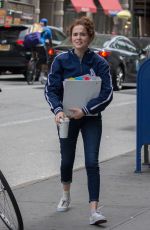 ZOEY DEUTCH on the Set of Set It Up in New York 06/09/2017