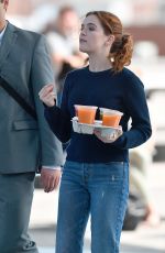 ZOEY DEUTCH on the Set of Set It Up in New York 06/15/2017