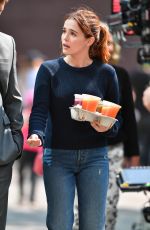 ZOEY DEUTCH on the Set of Set It Up in New York 06/15/2017