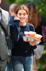 ZOEY DEUTCH on the Set of Set It Up in New York 06/15/2017