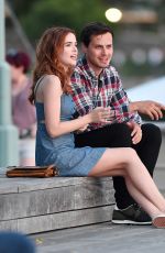 ZOEY DEUTCH on the Set of Set It Up in New York 06/15/2017