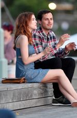 ZOEY DEUTCH on the Set of Set It Up in New York 06/15/2017