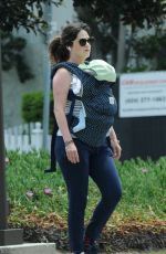 ZOOEY DESCHANEL Out with Her Baby in Los Angeles 06/03/2017