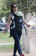 ZOOEY DESCHANEL Out with Her Baby in Los Angeles 06/03/2017