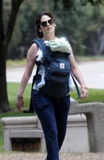 ZOOEY DESCHANEL Out with Her Baby in Los Angeles 06/03/2017