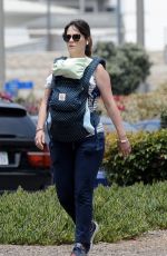 ZOOEY DESCHANEL Out with Her Baby in Los Angeles 06/03/2017