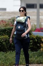ZOOEY DESCHANEL Out with Her Baby in Los Angeles 06/03/2017