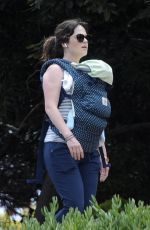 ZOOEY DESCHANEL Out with Her Baby in Los Angeles 06/03/2017