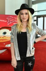 ZZ WARD at Cars 3 Premiere in Anaheim 06/10/2017