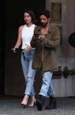 ADELAIDE KANE Out for Dinner in Vancouver 07/13/2017