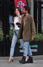 ADELAIDE KANE Out for Dinner in Vancouver 07/13/2017