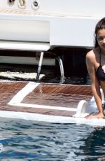 ADRIANA LIMA in Bikini on the Boat in Bodrum 07/14/10`7