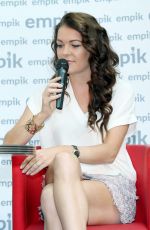 AGNIESZKA RADWANSKA at Cracow Empik 07/20/2017