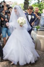 AGNIESZKA RADWANSKA Marries Dawid Celt in Cracow 07/22/2017