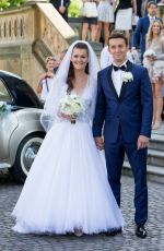 AGNIESZKA RADWANSKA Marries Dawid Celt in Cracow 07/22/2017