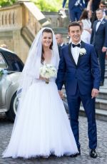 AGNIESZKA RADWANSKA Marries Dawid Celt in Cracow 07/22/2017