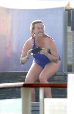 ALANIS MORISSETTE in Swimsuit at a Beach in Malibu 07/09/2017