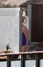 ALANIS MORISSETTE in Swimsuit at a Beach in Malibu 07/09/2017