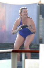 ALANIS MORISSETTE in Swimsuit at a Beach in Malibu 07/09/2017