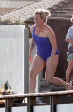 ALANIS MORISSETTE in Swimsuit at a Beach in Malibu 07/09/2017