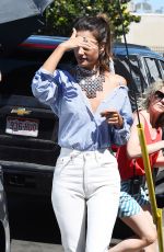 ALESSANDRA AMBROIO on the Set of a Photoshoot in Los Angeles 07/29/2017