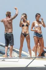 ALESSANDRA AMBROSIO and Friends at a Yacht in Ibiza 07/11/201