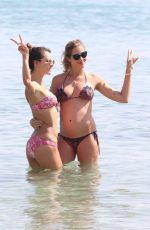 ALESSANDRA AMBROSIO in Bikini at a Beach in Mykonos 07/01/2017