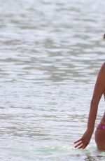 ALESSANDRA AMBROSIO in Bikini at a Beach in Mykonos 07/01/2017
