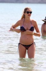 ALESSANDRA AMBROSIO in Bikini at a Beach in Mykonos 07/01/2017