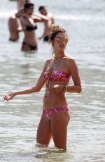 ALESSANDRA AMBROSIO in Bikini at a Beach in Mykonos 07/01/2017