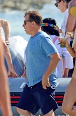 ALESSANDRA AMBROSIO in Swimsuit on the Beach in Ibiza 07/11/2017