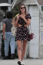 ALESSANDRA AMBROSIO Out Shopping in Venice Beach 07/26/2017