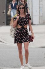 ALESSANDRA AMBROSIO Out Shopping in Venice Beach 07/26/2017