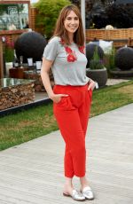ALEX JONES at Hampton Court Flower Show in London 07/03/2017