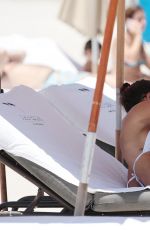 ALEXANDRA RODRIGUEZ in Bikini at a Beach in Miami 07/27/2017