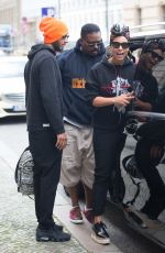 ALICIA KEYS Leaves Hotel De Rome in Berlin 07/03/2017