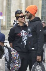 ALICIA KEYS Leaves Hotel De Rome in Berlin 07/03/2017