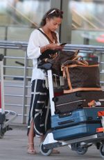 ALICIA VIKANDER Arrives at Airport in Toronto 07/15/2017